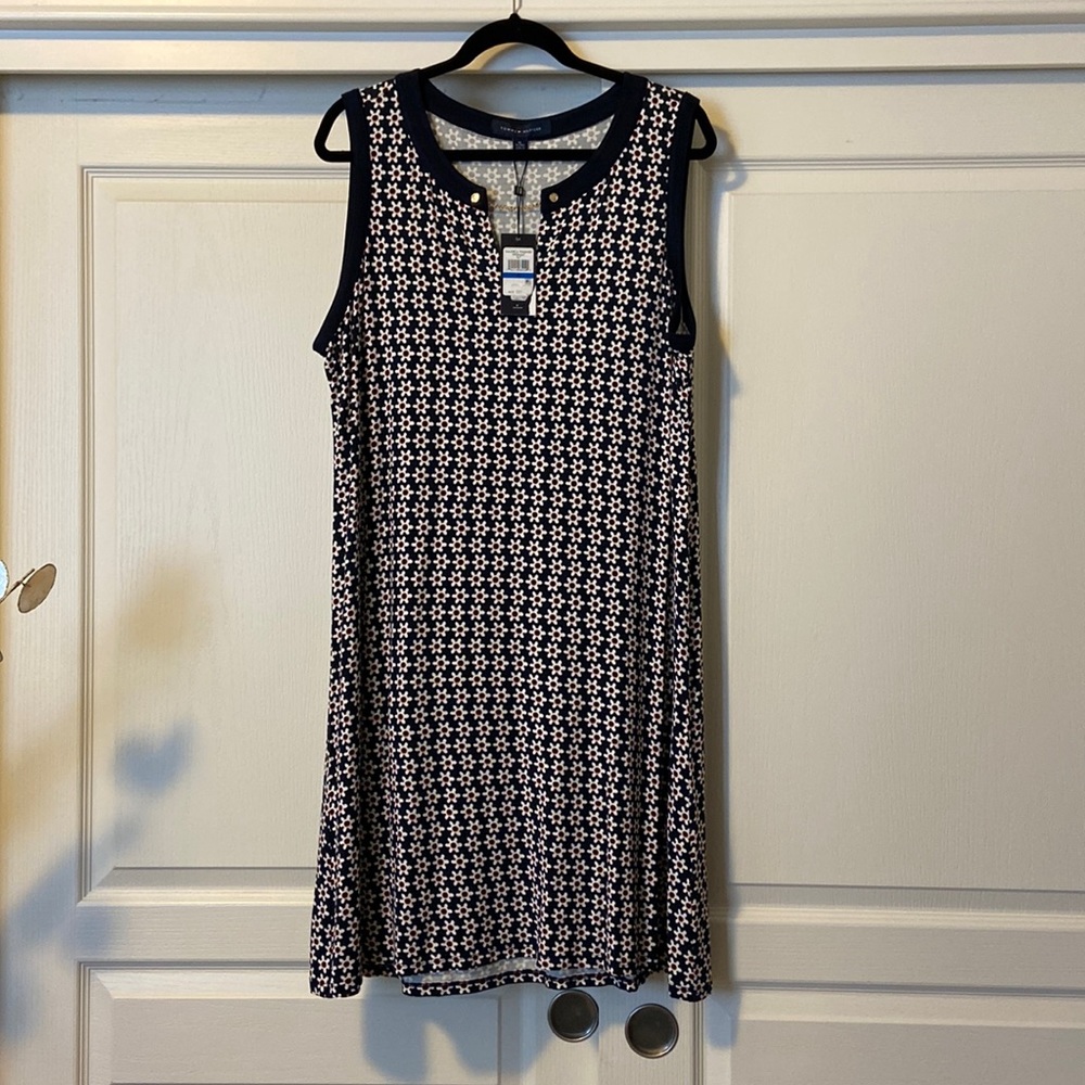 Tommy Hilfiger Majorca navy floral dress